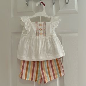 Carter’s baby girl two piece set